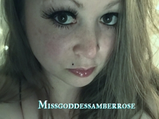 Missgoddessamberrose