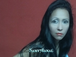 Samy78anal