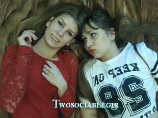 Twosociablegir