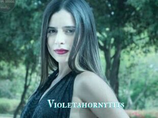 Violetahornytits